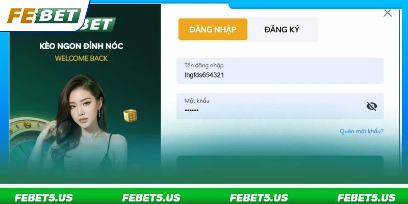 03 bước đăng nhập FEBET giúp tân thủ vào sân chơi thành công