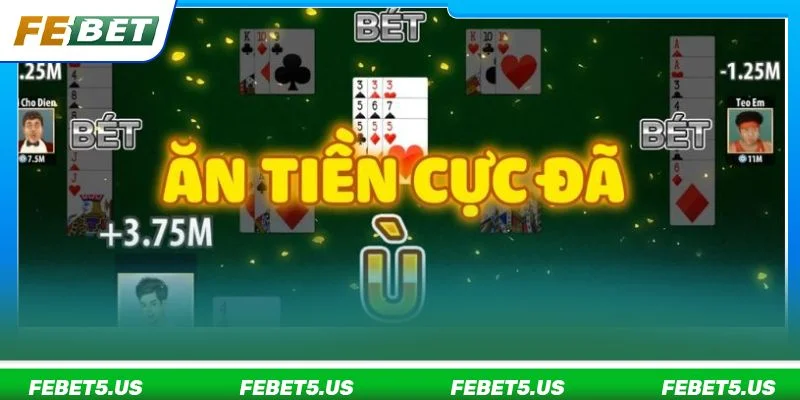 Bài Liêng tại nhà cái FEBET là sân chơi được yêu thích bởi đông đảo bet thủ