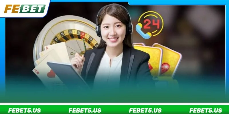 Các phương thức liên hệ với FEBET rất dễ dàng