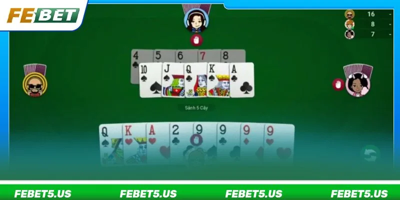 Một vài lưu ý khi bước vào ván chơi Tiến lên tại Game bài FEBET