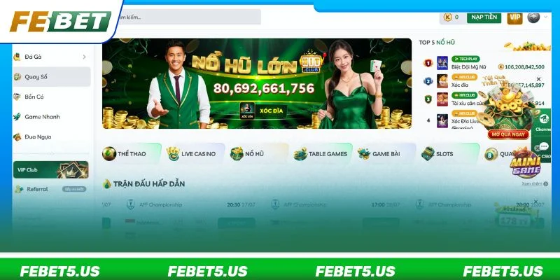 Tham gia Nổ Hũ 777 để nhận thưởng lớn mỗi ngày từ FEBET